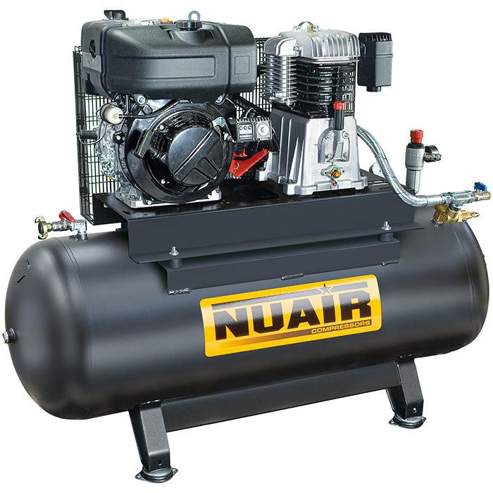 Compresseur d'air thermique diesel 10 cv 500 litres NUAIR - 11574730_0