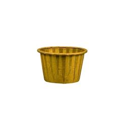 ECOLOMIQUE - 200 Pcs - Pot papier plissé kraft avec boîte distributrice 30 ml Diam: 4,4 cm 4,4 x 3 x 2,8 cm - ECO209POP111K - marron papier ECO209PO_0