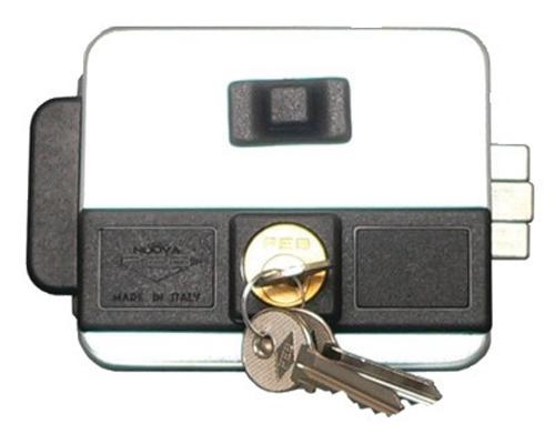 Electro serrure multipla à bouton acier zingué - assa abloy - nf5015/1z - 383657_0