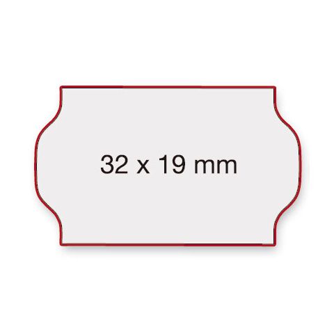 Étiquettes adhésives - Contact 32 x 19 mm blanches - Colle permanente - Boîte de 15 000 étiquettes_0