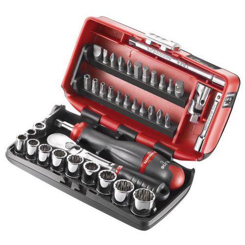 FACOM 1 COFFRET DOUILLES 1/4