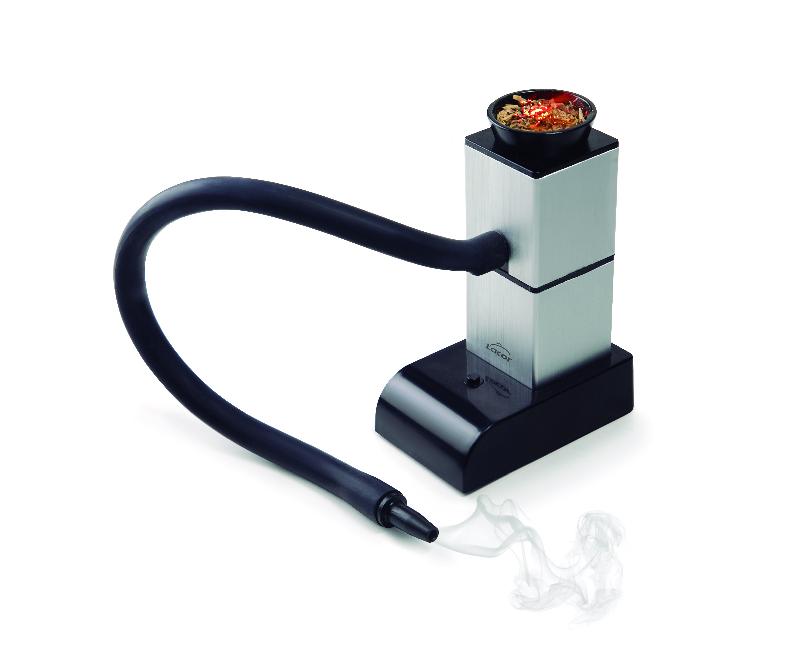 Fumoir pour aliments Lacor - pour viandes, poissons, fromages - avec bois spécial 100g inclus_0