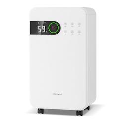 Helloshop26 - Déshumidificateur portable 15 litres par jour avec réservoir d'eau 2,3 litres pour pièces jusqu'à 10-15㎡ 2 vitesses de 20_0008429_0