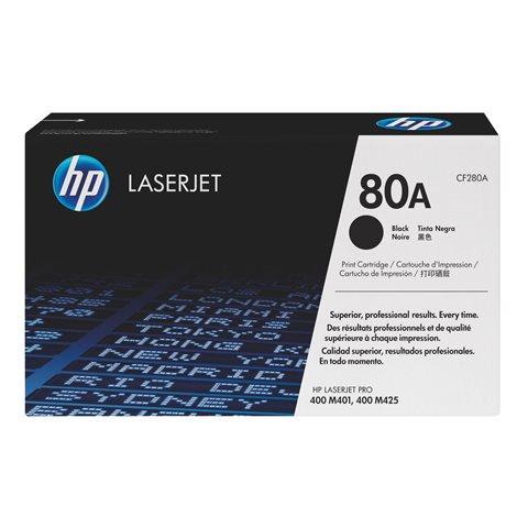HP 80A - CF280A TONER NOIR POUR IMPRIMANTE LASER - HP