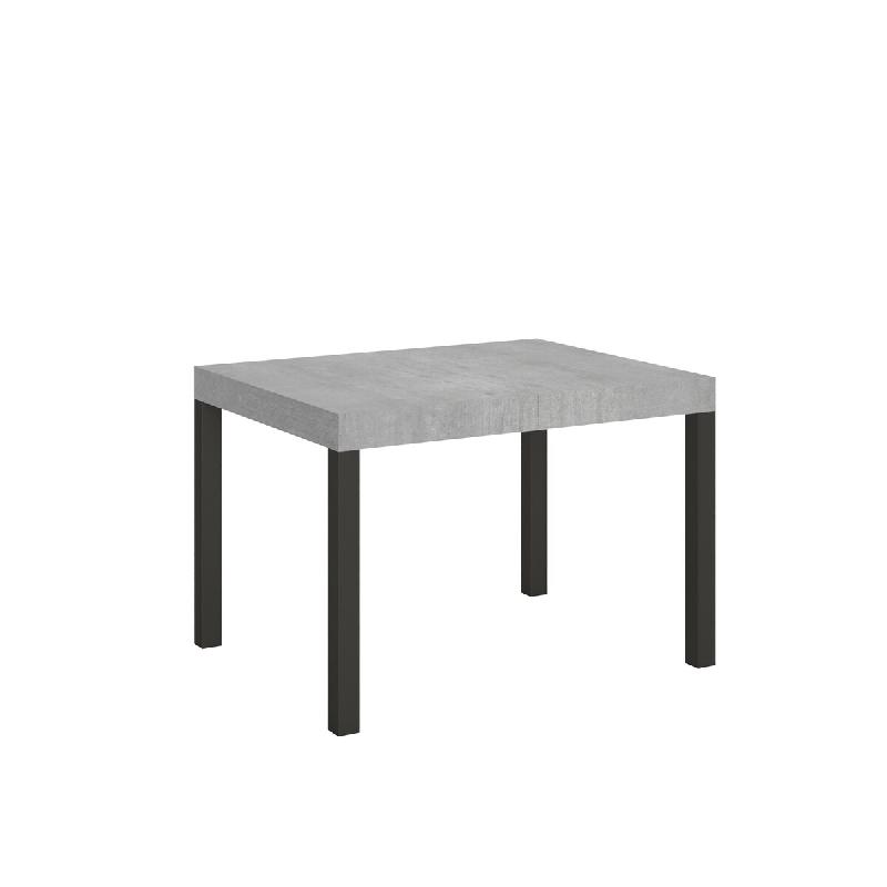 Itamoby Table Extensible 80X120/204 Cm Everyday Cement Structure Anthracite - gris 8050598100448_0