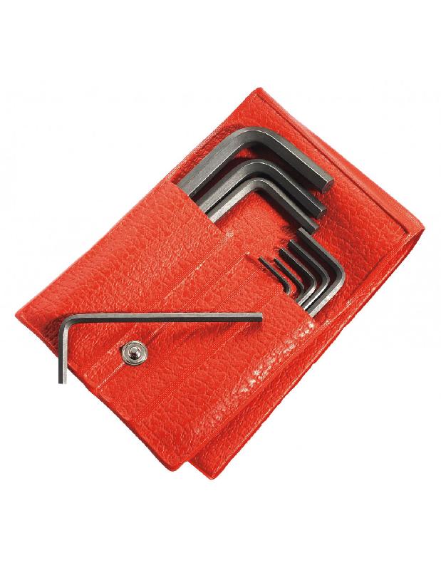 JEU DE 13 CLÉS MÂLES MÉTRIQUES 6 PANS DIAMÈTRES 3 À 19MM EN TROUSSE - FACOM - 82H.JL13
