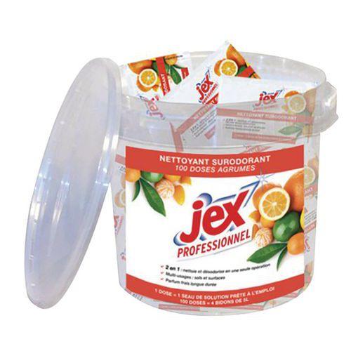 JEX DOSES NETTOYANTES SURODORANTES AGRUMES-100 X 20 ML