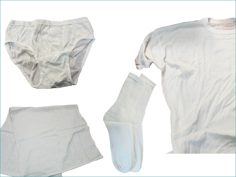 Kit de sous-vêtements jetable COTON XXL Taille 5 - Réf KITCOT2XXL_0