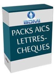 Logiciel d'impression de lettres chèques : pack aics_0