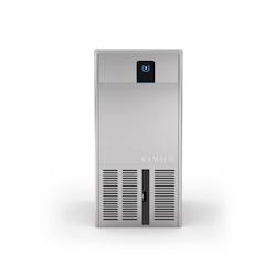 Machine à Glaçons Creux Connectée avec Réserve - 23 kg - Eau - Icematic - gris 0698142065942_0