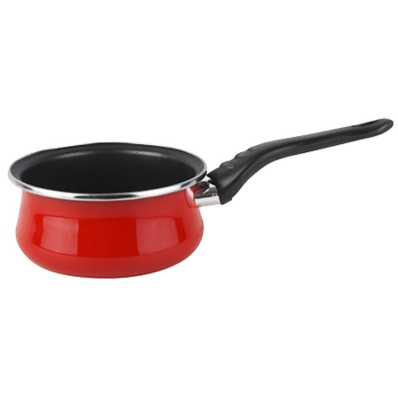 Magefesa Praga - Casserole de 14 cm en acier émaillé vitrifié. Compatible avec les plaques à induction. - acier MG029_0