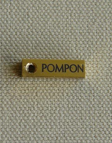 MEDAILLE POUR CHAT EN LAITON GD LINGOT