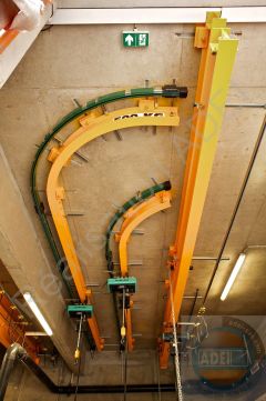Convoyeur aérien monorail sur mesure - fabrication française - charges jusqu'à 5000 kg_0