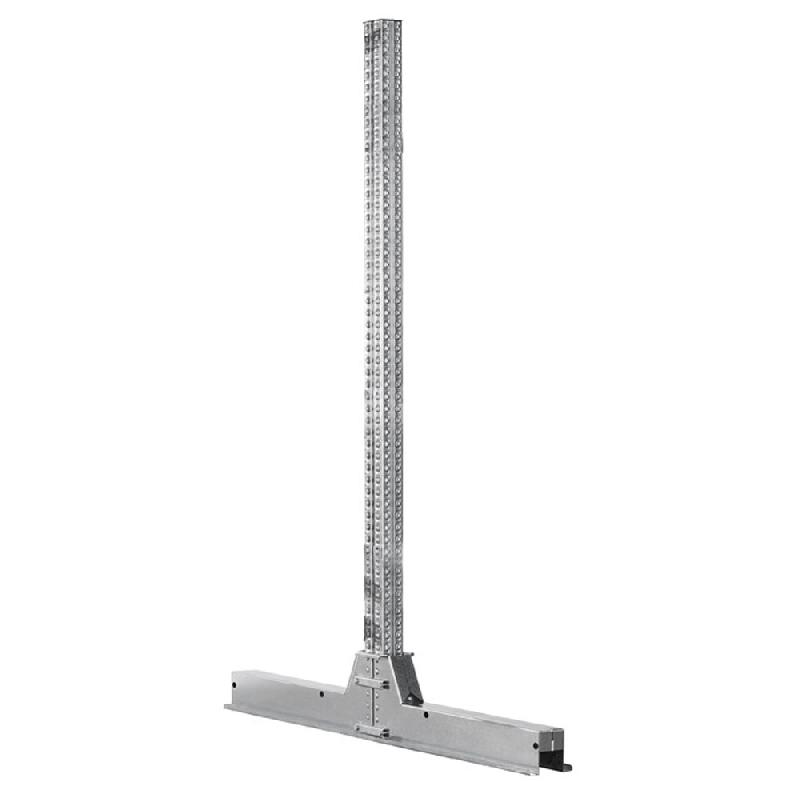 Montant H.1990 mm double face neutre + base 500 + 500 mm_0