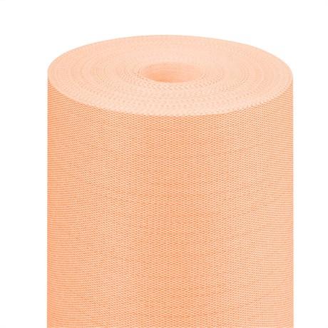 NAPPE TÊTE À TÊTE LIKE LINEN PRÉ-DÉCOUPÉE 120CM 0.40X24 M NON-TISSÉ MANDARINE (VENDU PAR 6)