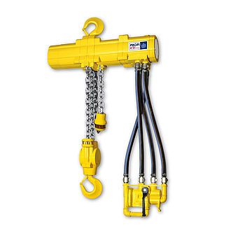 Palan - JDN Profi pour applications sous-marines - capacité 3.2 à 6.3 t - entraînement pneumatique ou hydraulique_0