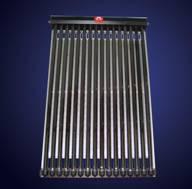 Panneau solaire thermique à fluide caloporteur sous vide T-U16 - 16 tubes - réflecteurs intégrés - surface 1,62 m²_0