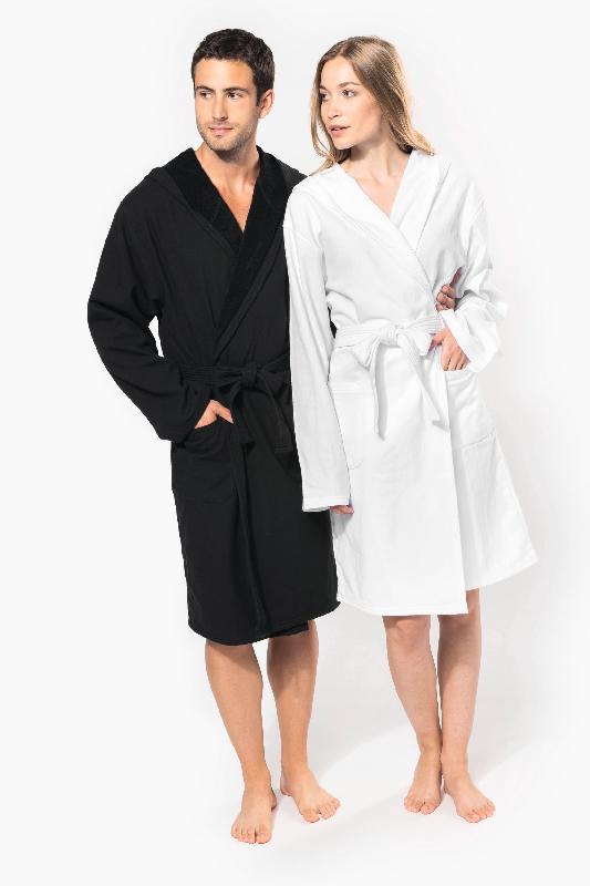 Peignoir de bain à capuche Bio - Réf: K140 - 100% coton biologique - Kariban_0