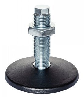 Pied acier à tige filetée_0