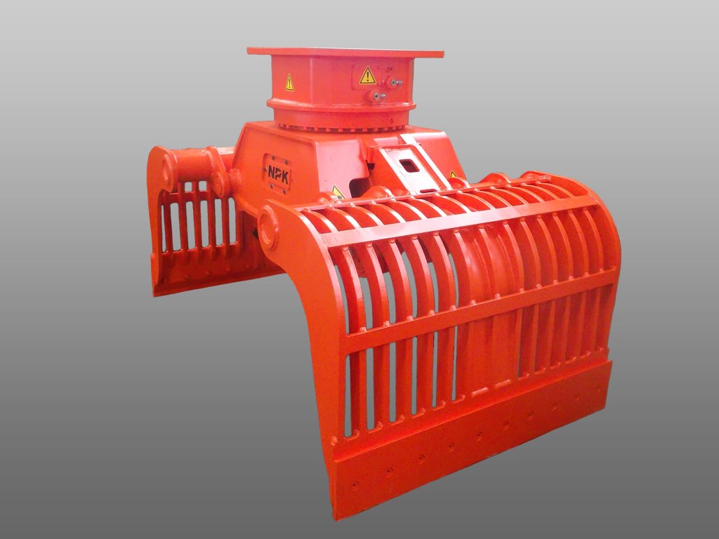 Pince de tri et de démantèlement DG-50DM pour pelles de 35 à 50 t - double moteur de rotation_0