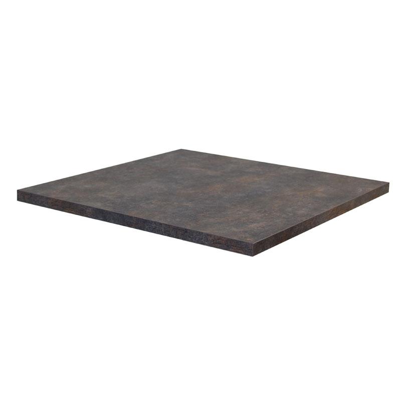 Plateau de table carré Tavola 60x60 - Underground rouille_0