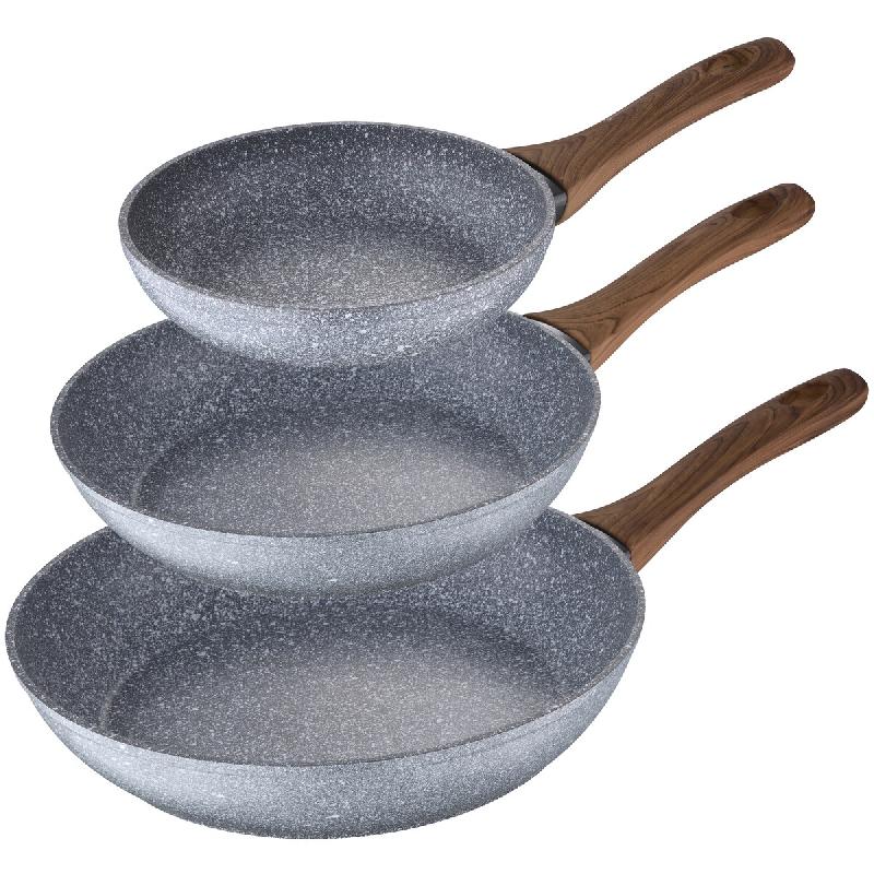 San Ignacio - Set de 3 poêles 22/26/28cm, collection Daimiel - aluminium PK1709_0