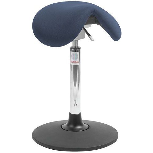 SIÈGE MINI SWAY FLEXMATIC - TISSU CURA - MEDIUM - BLEU - GLOBAL PROFESSIONAL SEATING