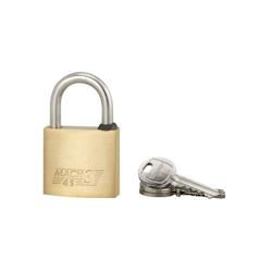 Thirard Cadenas à clé Mach 3, laiton, extérieur, anse acier, 45mm, 2 clés - 3150269944519_0