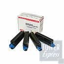 TONER RAINBOW KIT OKI POUR C5X50/55X0MFP (N,C,M,J)