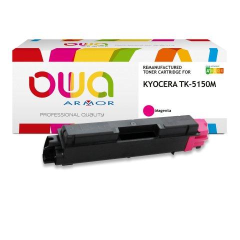 TONER REMANUFACTURÉ OWA - STANDARD - MAGENTA - POUR KYOCERA TK-5150M