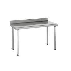 Tournus Equipement Table inox adossée longueur 1000 mm Tournus - 404991 - plastique 404991_0