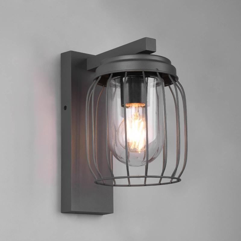 TRIO LIGHTING APPLIQUE MURALE D\'EXTÉRIEUR TUELA, ANTHRACITE