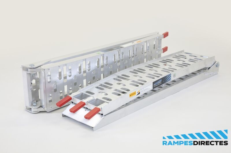 Trp623conf - Rampes de motos pliables en aluminium - 2200x230mm - capacité 300 à 600kg_0