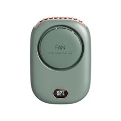 Ventilateur Portable Ultra Silencieux USB, Grande Autonomie, 3 Vitesses, Léger Vert YONIS - vert 3615616795218_0