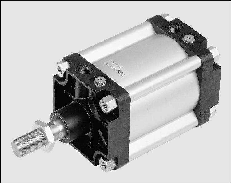 Vérins compacts double effet - ISO 6431 - avec ou sans piston magnétique - joints NBR - fixations normalisées_0