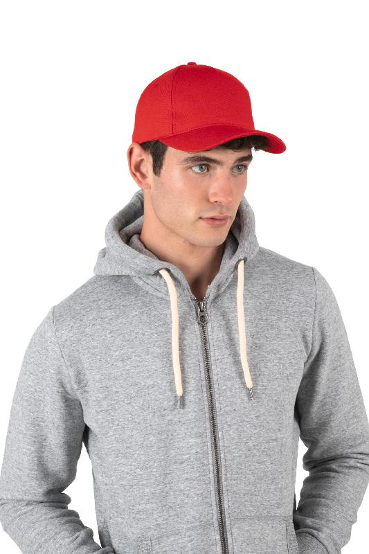 Casquette en coton et polyester recyclés - K-loop tracking - 5 panneaux - Réf: KP228 - Traçabilité blockchain_0