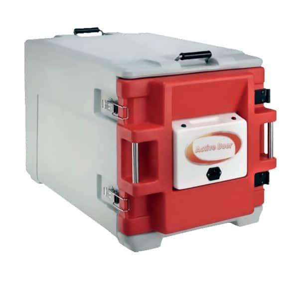Coffre isotherme avec porte chauffante conteneur sans chariot_0