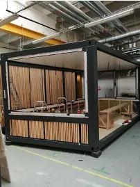 Conteneur aménagé 20'  - mecagil lebon shelters_1