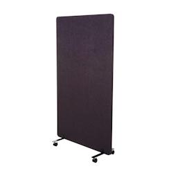 Décoshop26 - Cloison acoustique double paroi paravent de bureau séparateur de pièce panneau d'affichage 147x80cm cm tissu 04_0006427 - 3000261758273_0