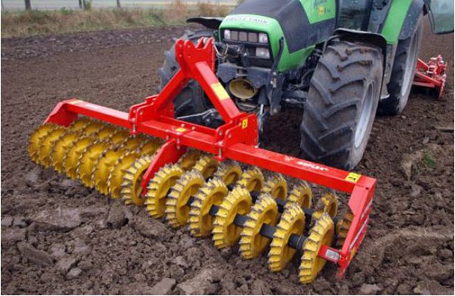 Duplex rouleau agricole Guttler - double rouleau pour utilisation avant ou arrière en forte terre non collante_0