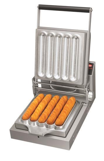 Gaufrier simple professionnel - 900 w - SNACK-1_0