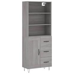 Helloshop26 - Buffet bahut commode armoire meuble de rangement organisateur cuisine salle de séjour salon haut sonoma 69,5 x 34 x 02_0035624 - 300021_0