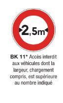 Signalisation de prescription bk11*_0