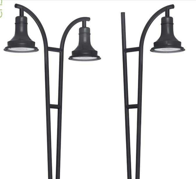 Lampadaire urbain floria / led / en aluminium thermolaqué / 6 m_1