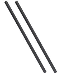 MONDO DECO Pailles noires en fibres de bambou L.19,7 cm Ø7 mm x500 Mondo Déco - noir Matériau naturel 3558840074158_0