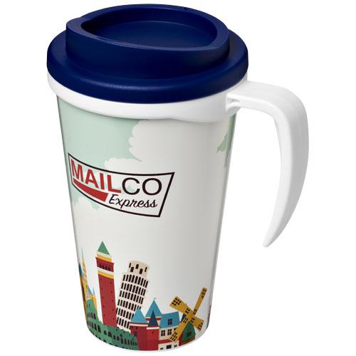 Mug isolant Brite-Americano® grande 350 ml - double paroi, couvercle à visser et poignée intégrée_0