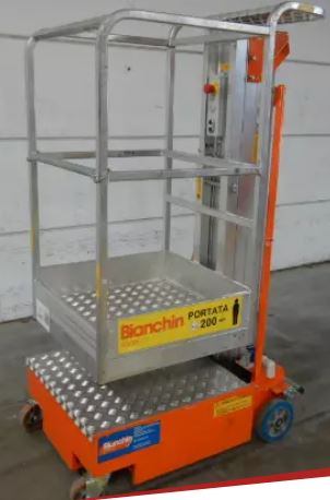 Nacelle à mât vertical électrique - BIANCHIN Minlift OCCASION - ATL-34915 - Année 2019 - Hauteur 5m_0