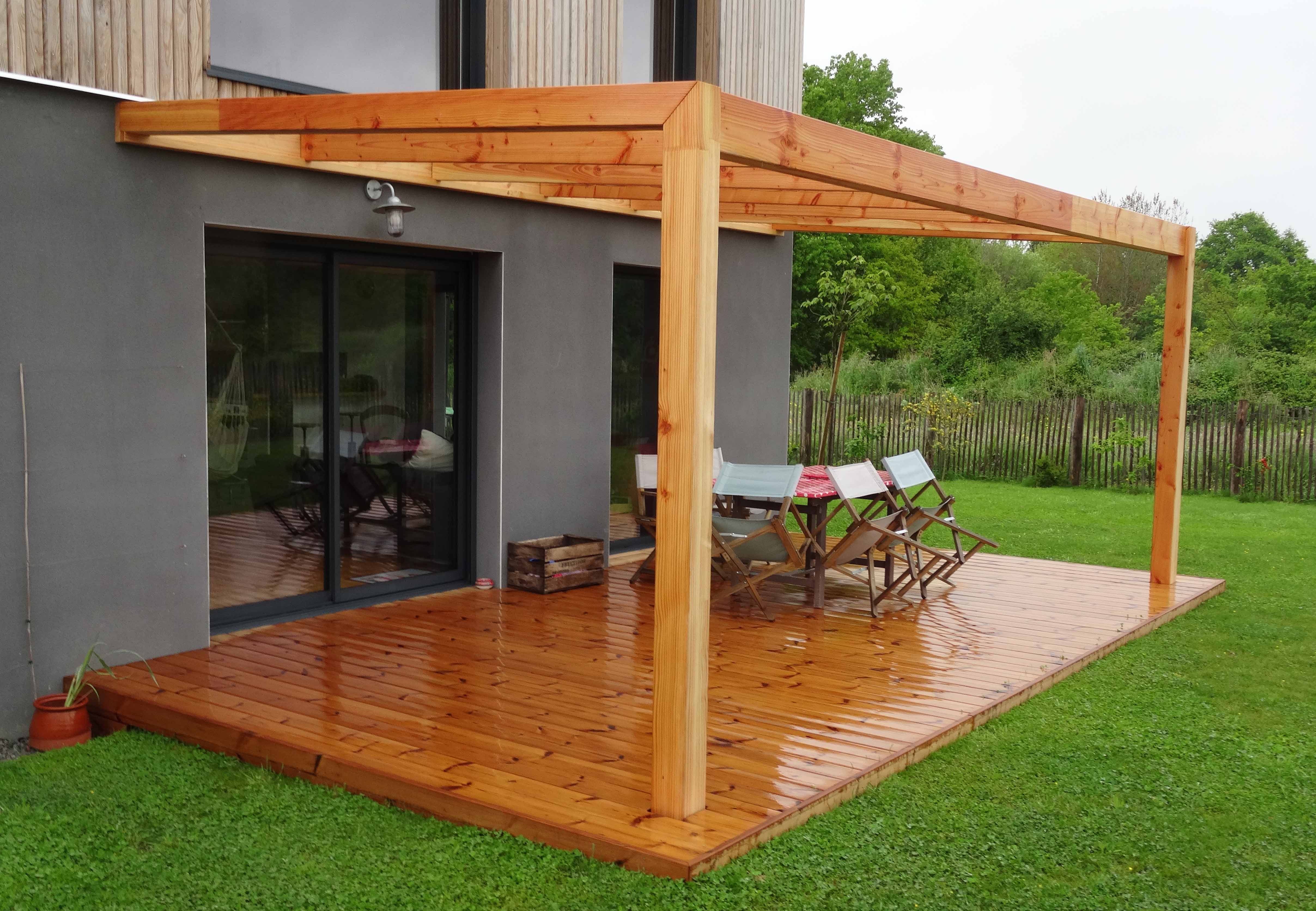 Photo Pergola Bois Pergola Bois Adoss e Moderne TGTOEC