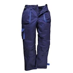 Portwest - Pantalon de travail contrasté et matelassé TEXO Bleu Marine Taille S - S bleu 5036108193363_0