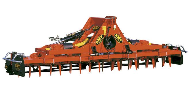 SCL 100-200 HP - Fraises et herses rotatives pliables - EMYMPS - Poids 1900-2500 kg_0